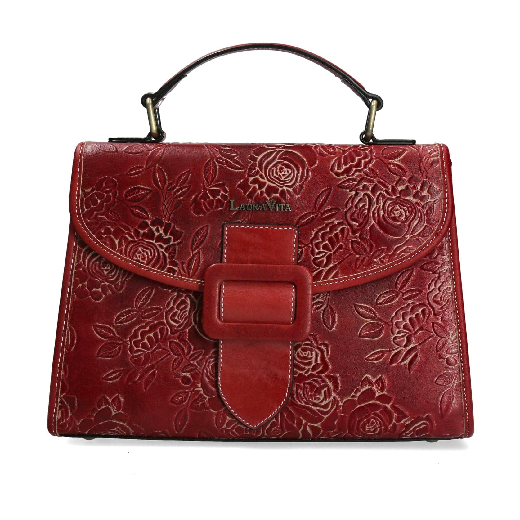 LAURA VITA sac a dos rouge - Livraison Gratuite LAURA VITA sac a dos rouge - Livraison Gratuite