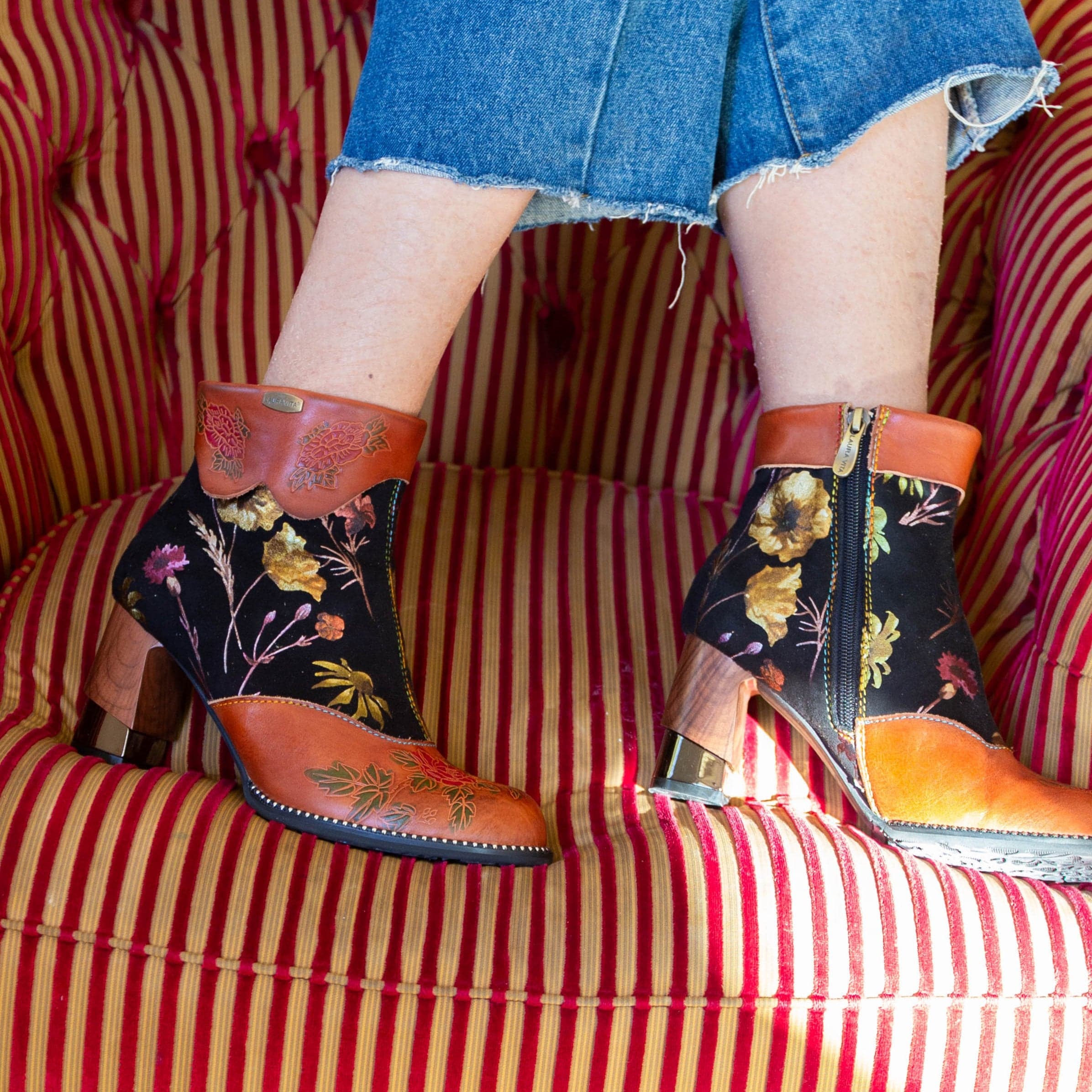 LAURA VITA Bottines Femme Evcao 311, Pointure