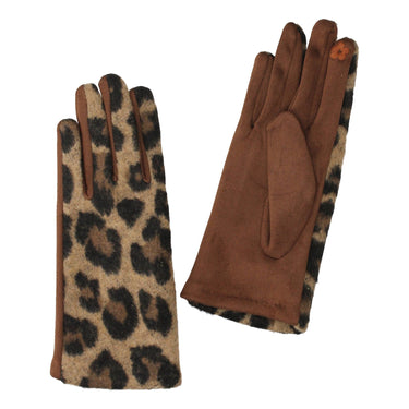 Leopard-Handschuhe