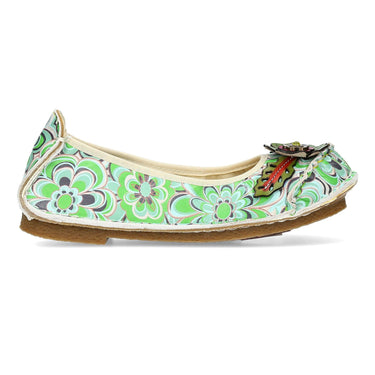 Buty AUCDREYO 35 - 35 / Zielony - Baleriny