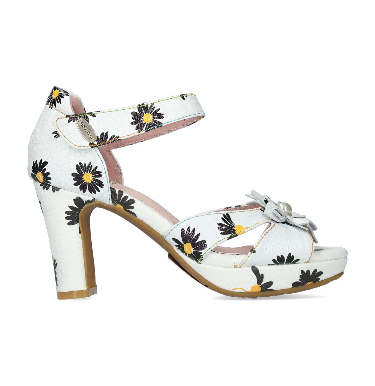 Sandali Donna Laura Vita Decbyo 01 - Tacco 7,5 Cm In Pelle Comodi E Eleganti - Foto 2