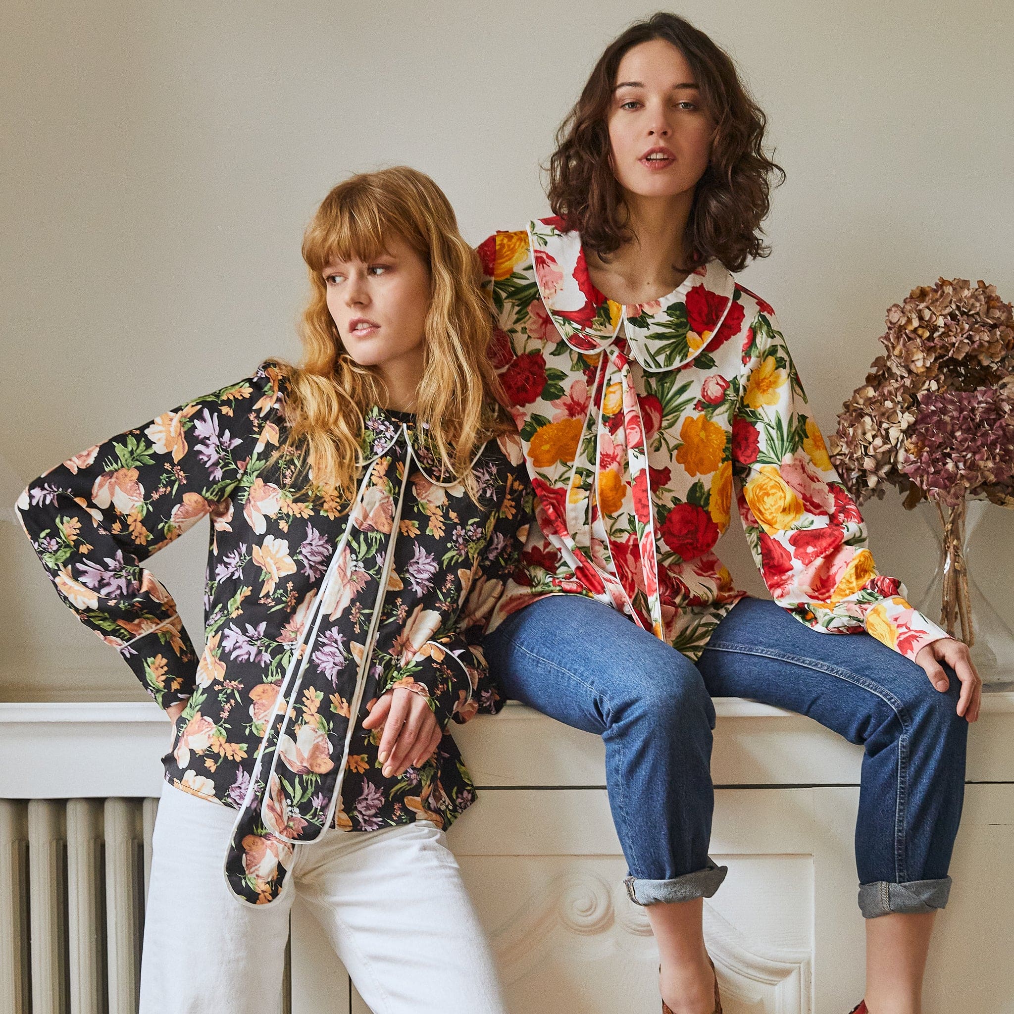 Laura Vita Camicetta Calliope Studio Red Camicette e tuniche