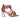 Buty JACBO 05 - 35 / Czerwony - Sandał