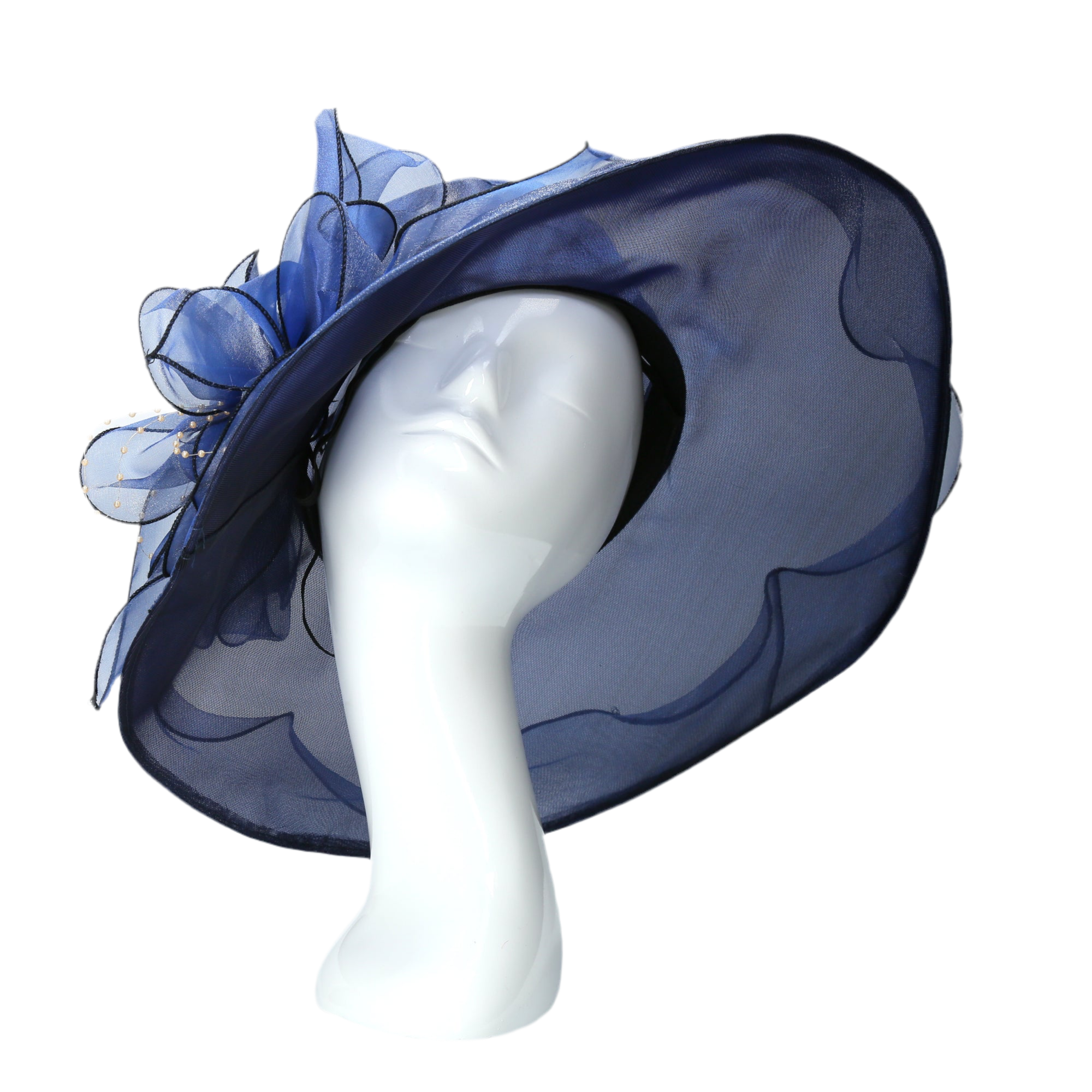 Sombrero de organza Nadine