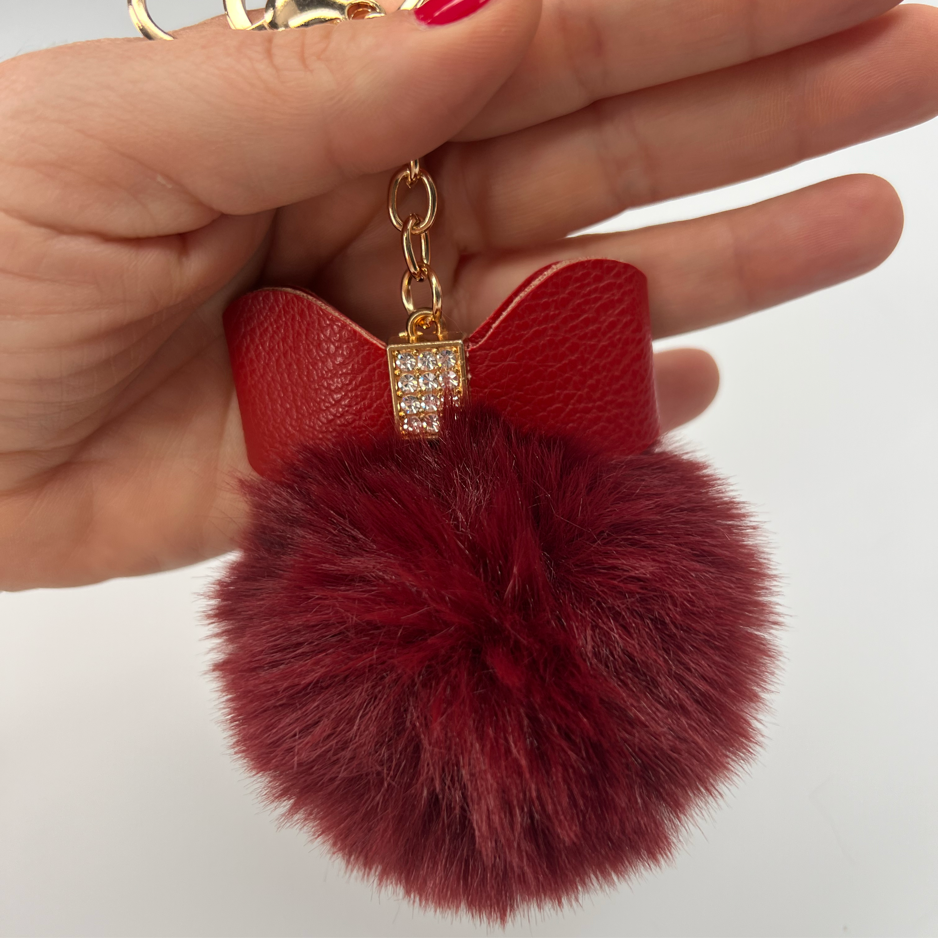 Bianca key ring jewel