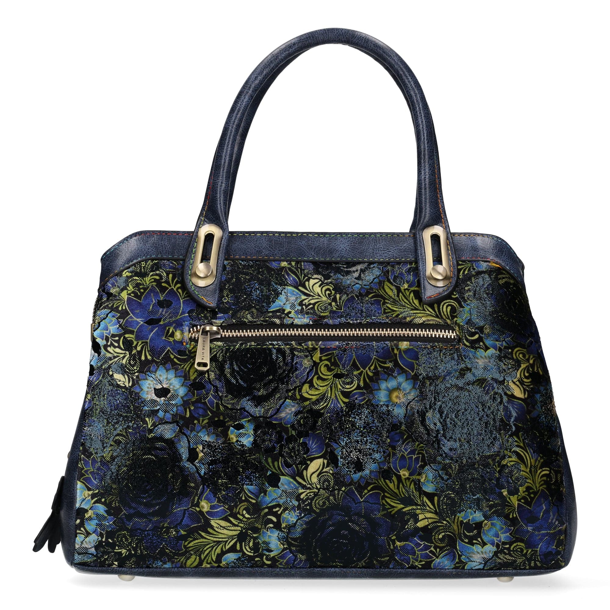 Borsa A Mano Laura Vita Aramis Per Donna | Borsetta In PU E Tessuto Con Tracolla E Manici, Design Romantico E Versatile - 2