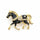 Bijou broche Cheval
