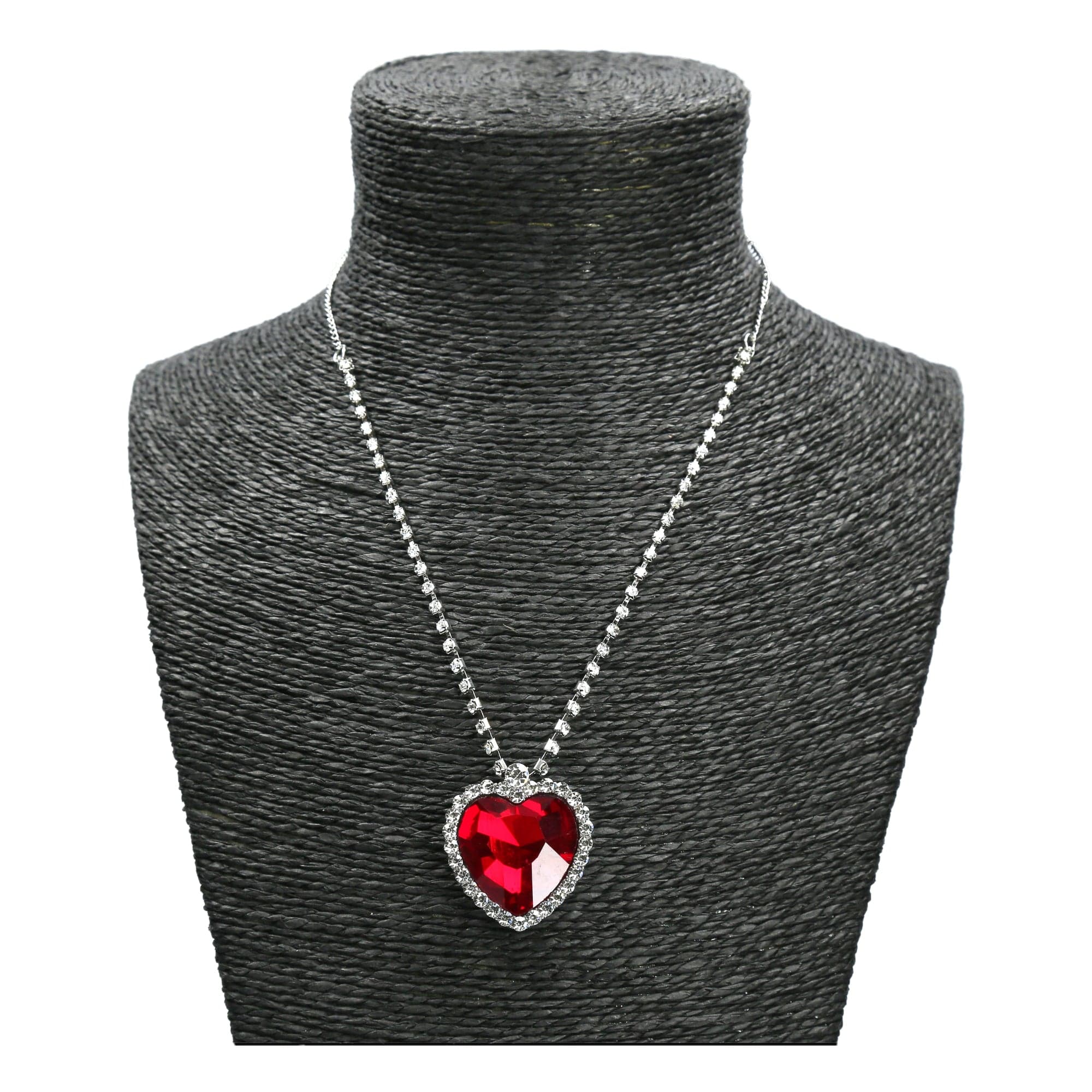 Collier Satellite Love Elixir - Bleu, Mi-long, Breloque Oiseau En Cristal Et Argent - Occasion