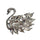 Bijou broche Cygne