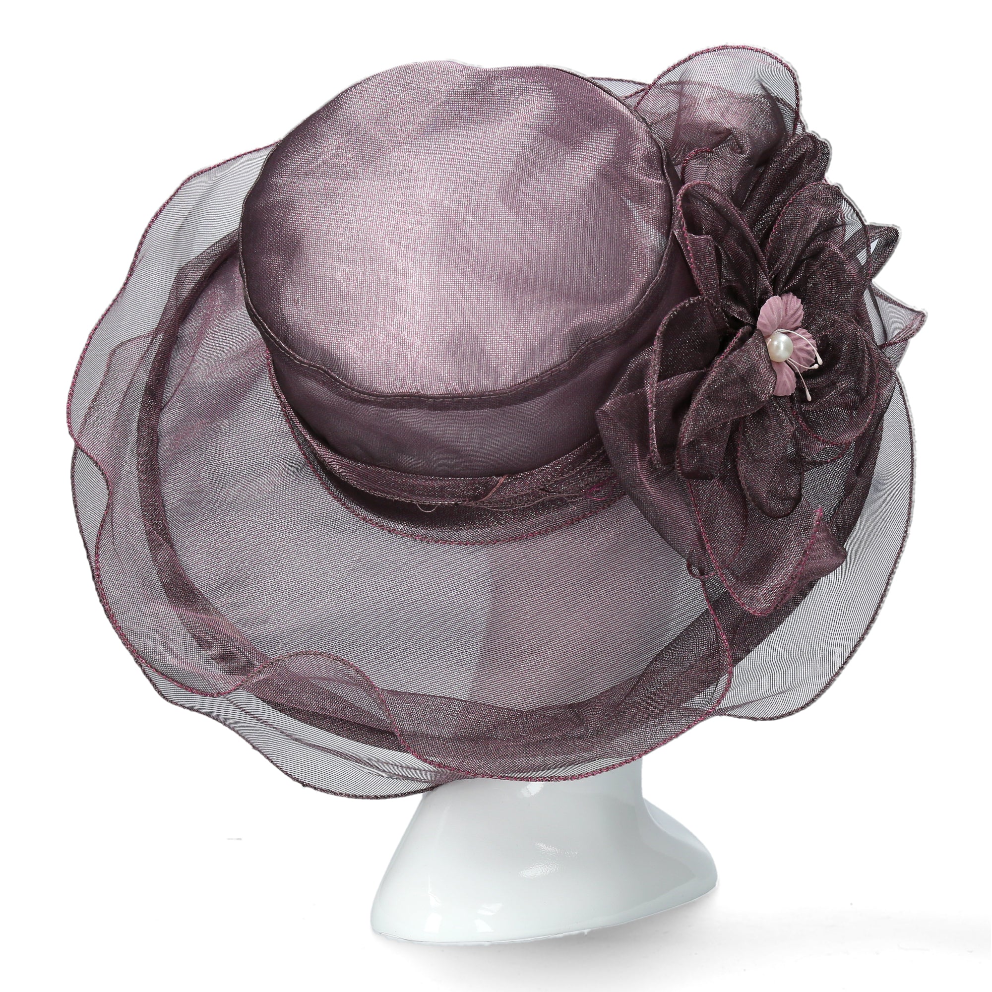 Chapeau organza Diane