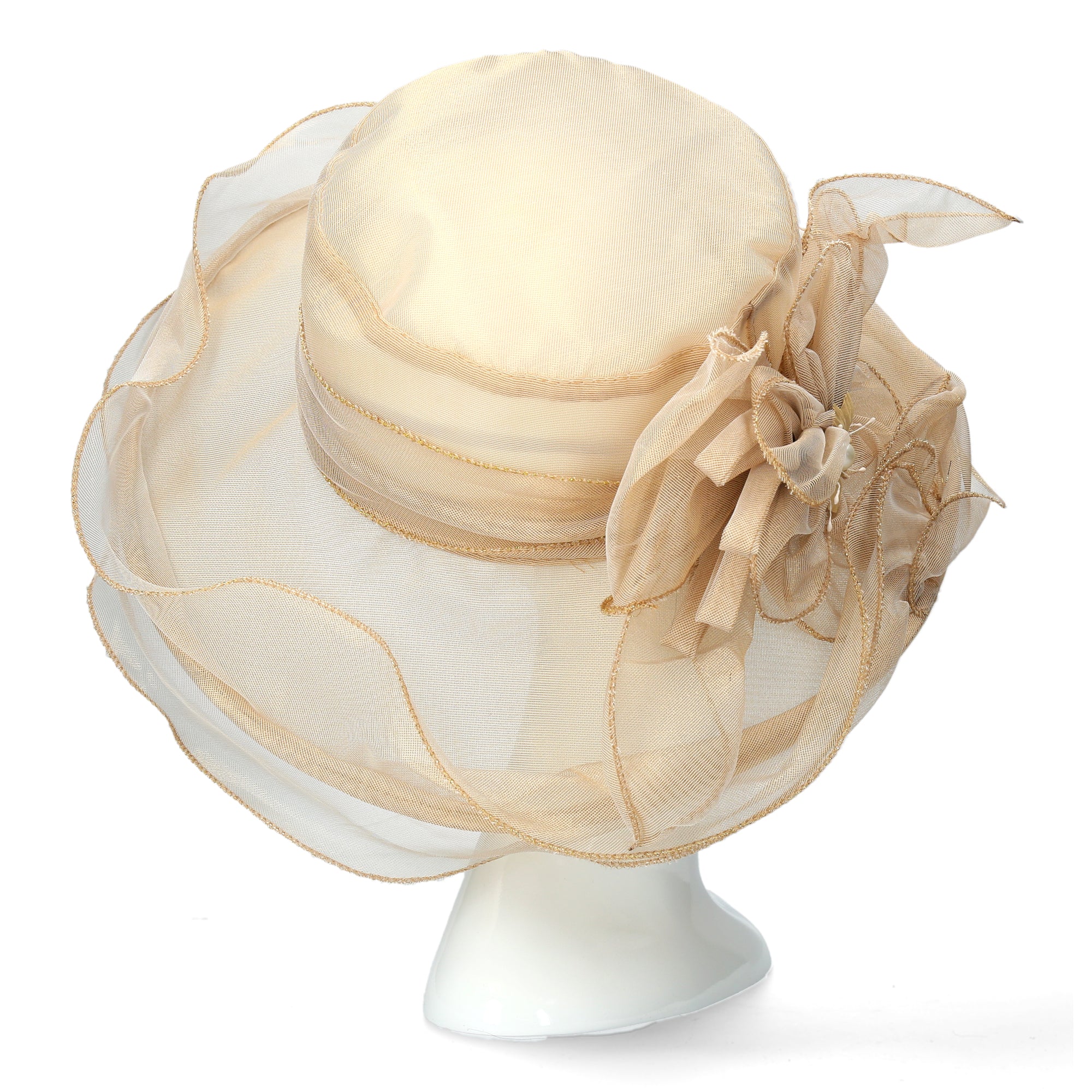 Chapeau organza Diane