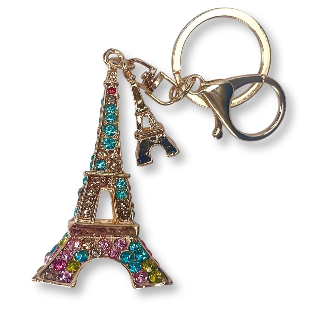 Eiffel key ring jewel