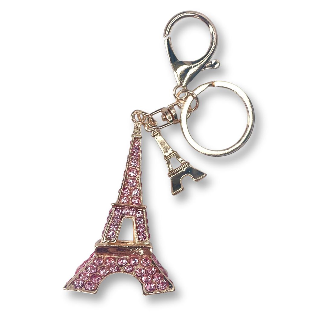 Eiffel key ring jewel