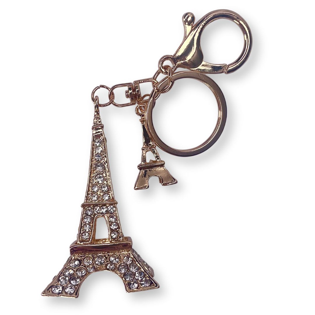 Eiffel key ring jewel