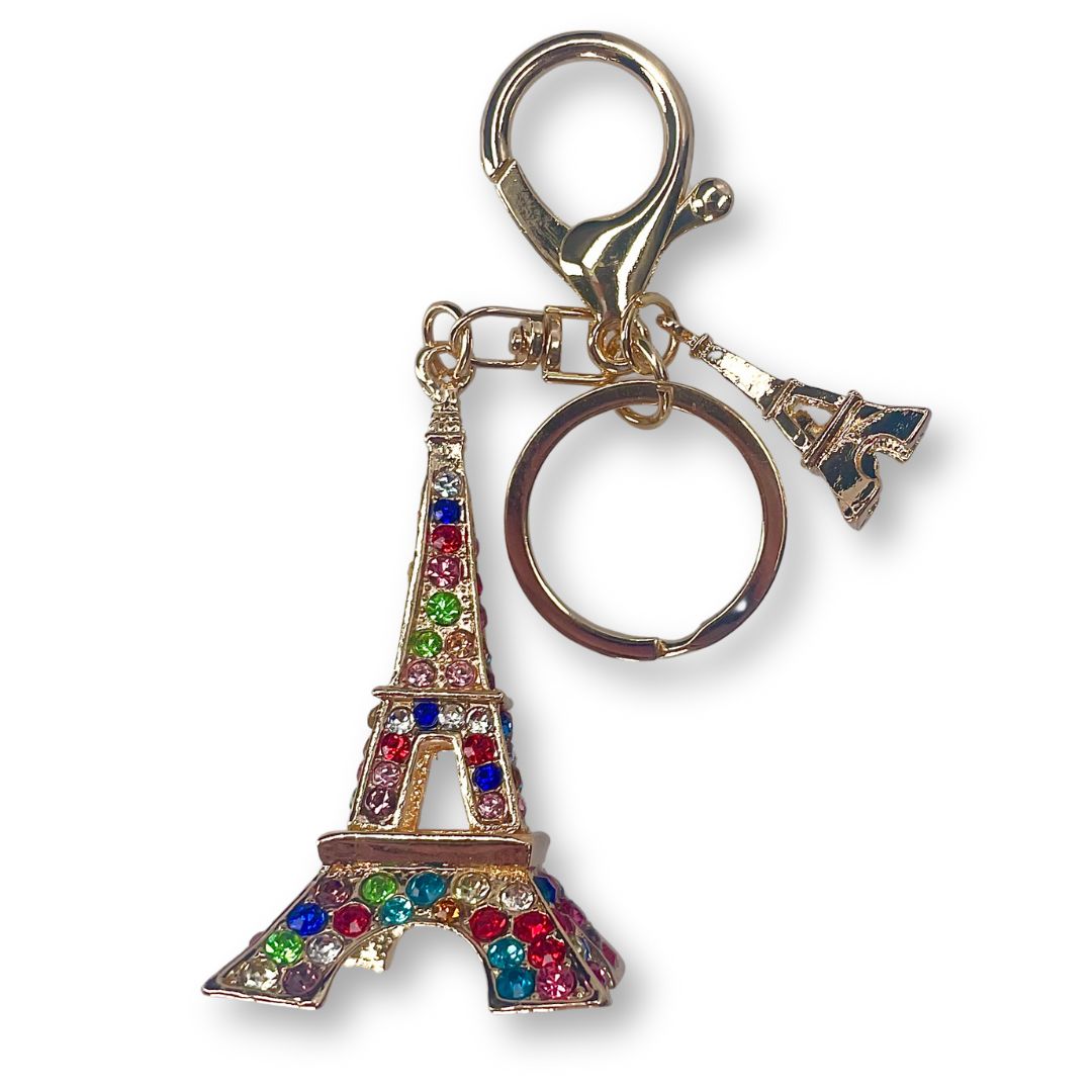 Eiffel key ring jewel