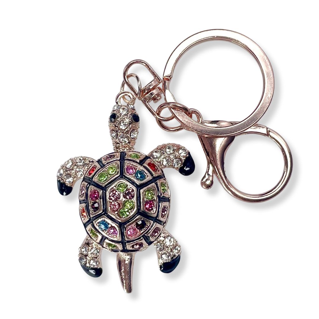 Turtle keyring jewel