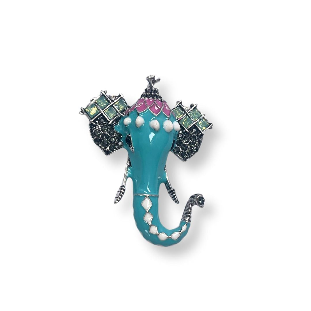 Eksklusiv Ganesh-broche