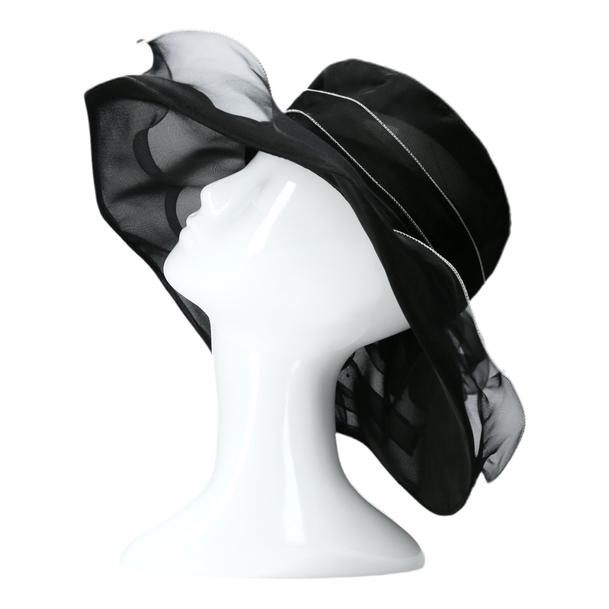 Chapeau organza Nadine