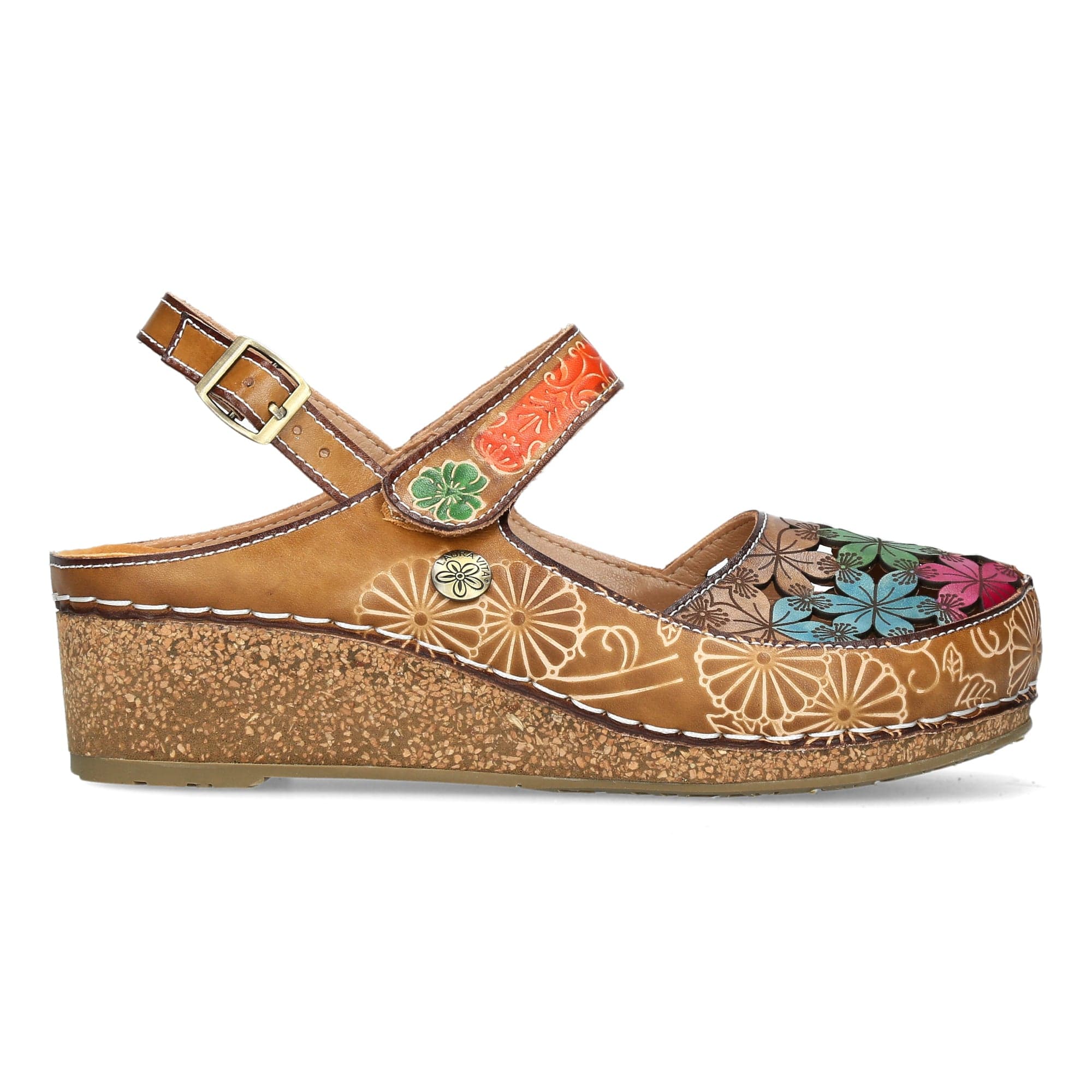 Achat Chaussures Laura Vita Femme Sabot Mode, Vente Laura Vita FACSCINEO 33 Cerise - Sabot