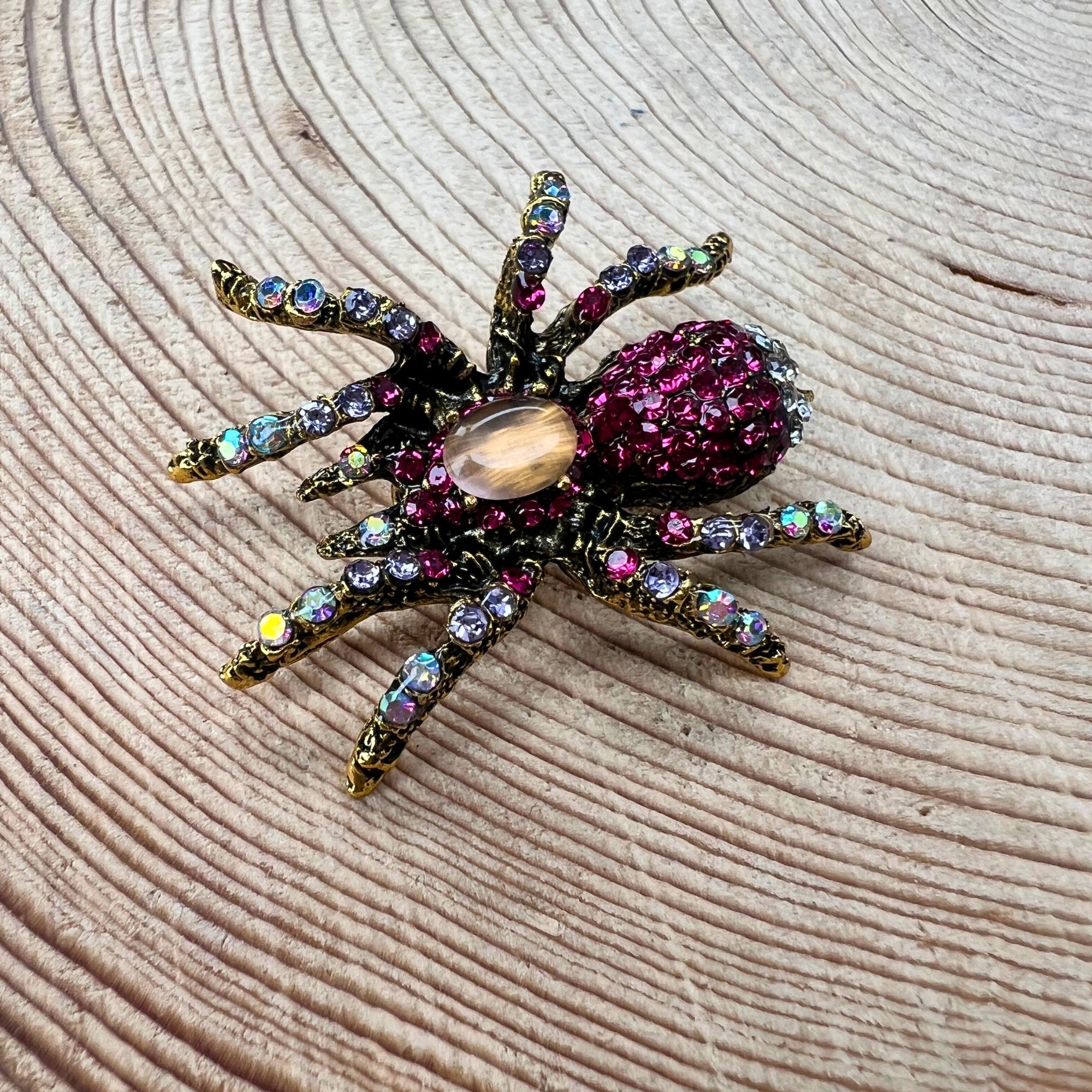 Schmuck Brosche Spider