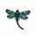 Bijou broche Libellule