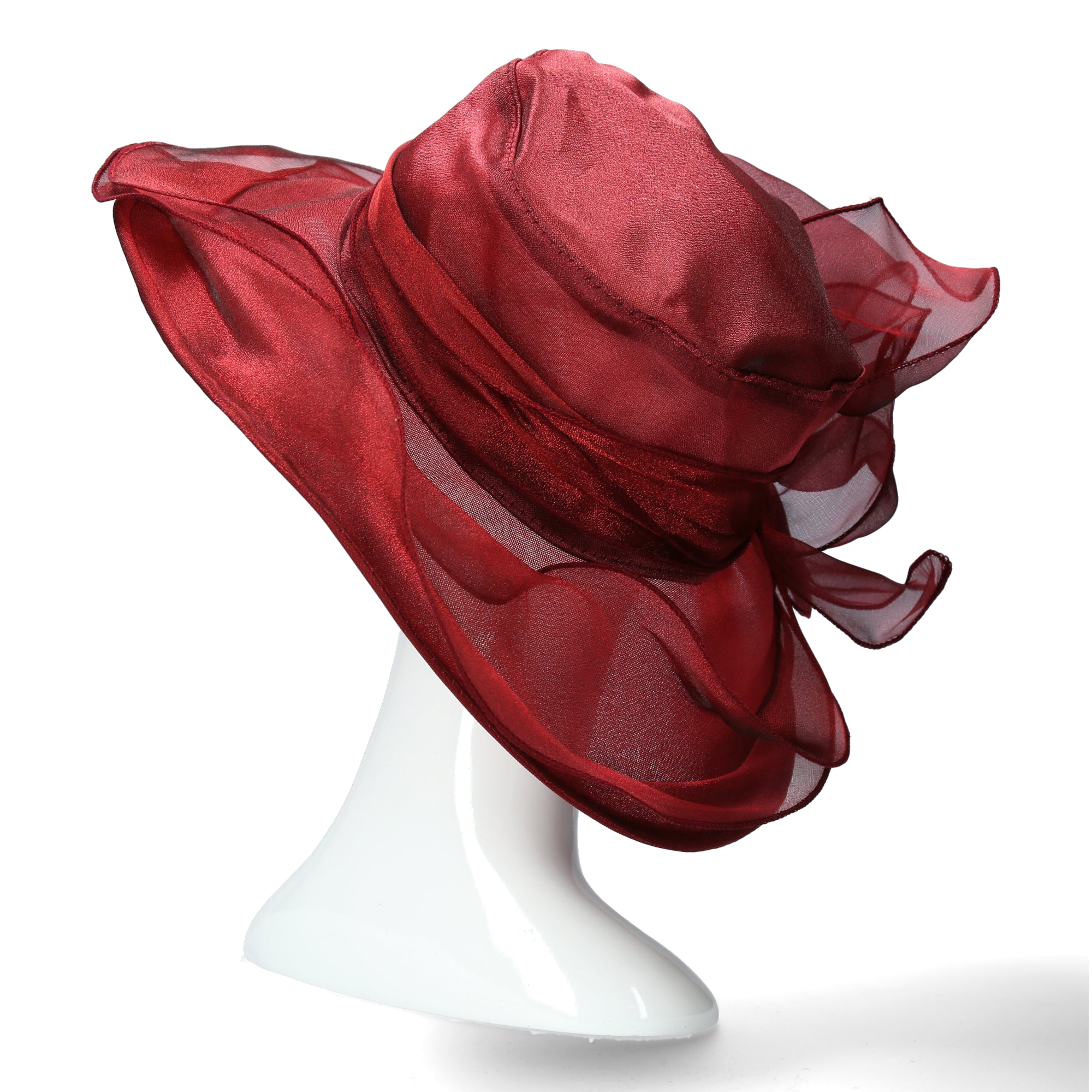 Esclusivo cappello Sertine in organza