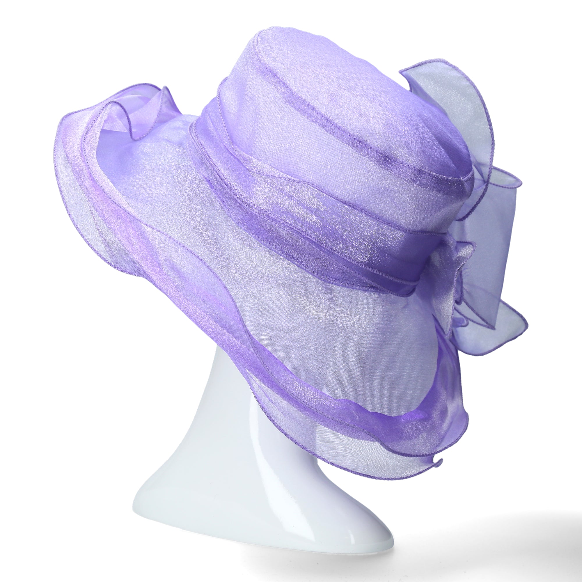 Exclusivo sombrero de organza Sertine