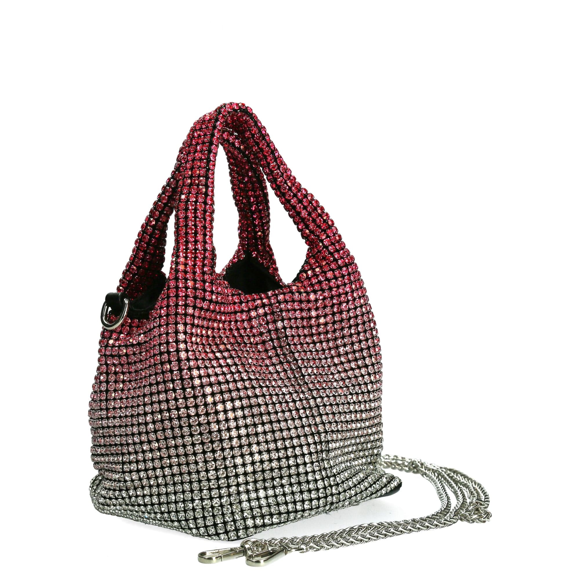 Sac à Main Femme LAURA VITA Ancasta 04 - Cuir Et Textile - Bandoulière Réglable - Design Florale