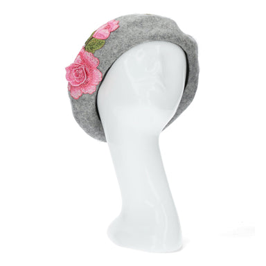 Emylle flower beret - Hats