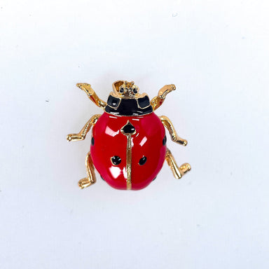 Jewel ladybug brooch - Necklace