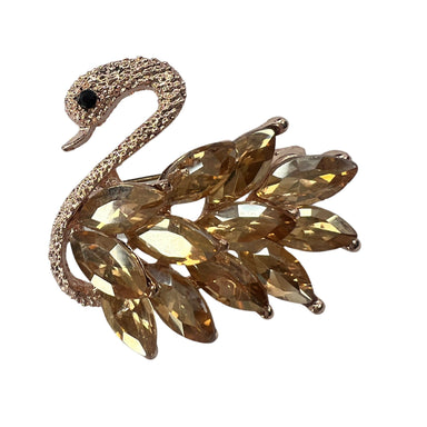 Jewel brooch Swan - Necklace