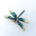 DragonFly broche - Groen