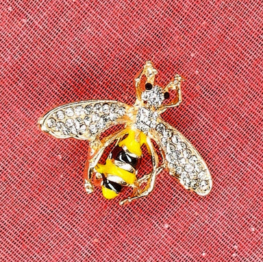 Juwel Brosche Insekt - Wespe - Halskette