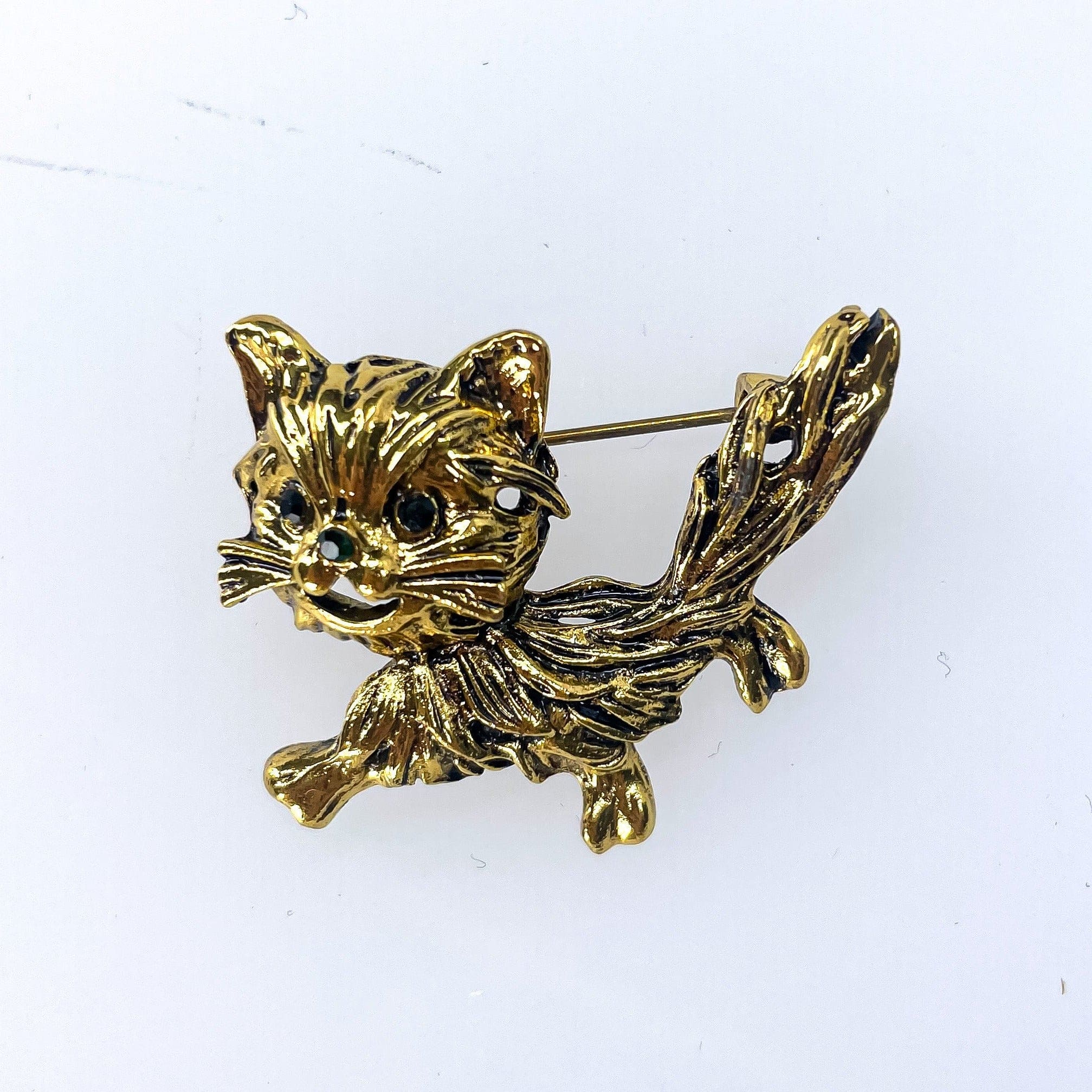 Kitty brosch smycke