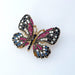 Machaon vlinder broche - Grijs