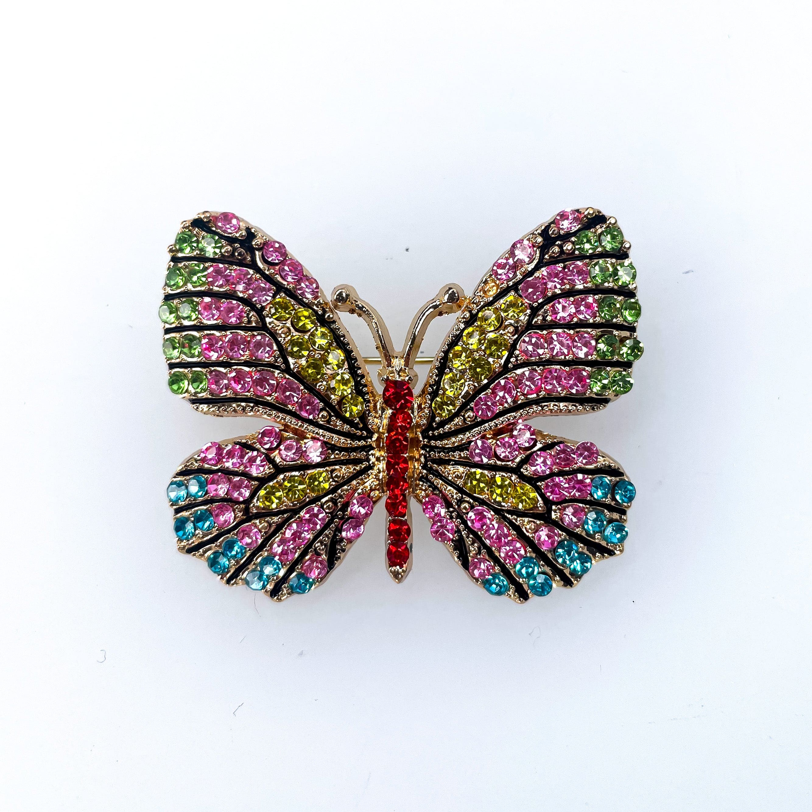 Broche Papillon Machaon