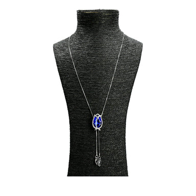 Carmen juwelenketting - Blauw - Ketting