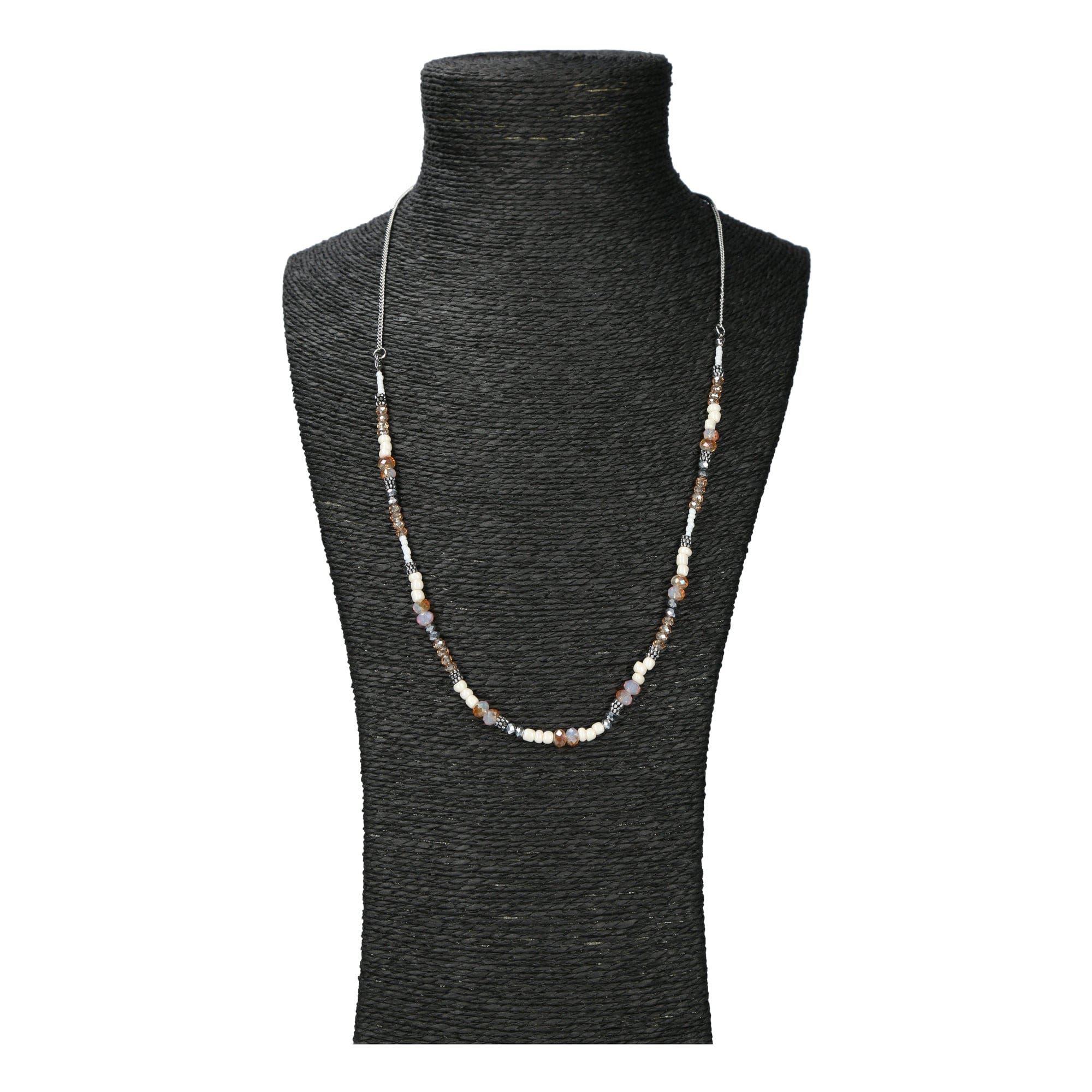 Jewel necklace Clutoida - Beige - Necklace