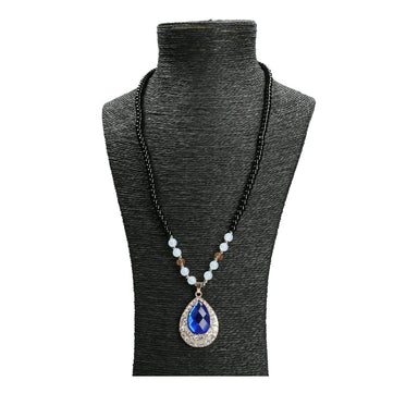 Jewel necklace Poison - Blue - Necklace