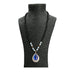Poison Halskette Schmuck - Blau - Halskette