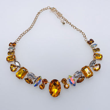 Jewelry necklace Josephine - Yellow