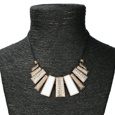 Jewel necklace Olloga - White - Necklace