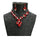 Bijou collier Philipine - Rouge - Collier