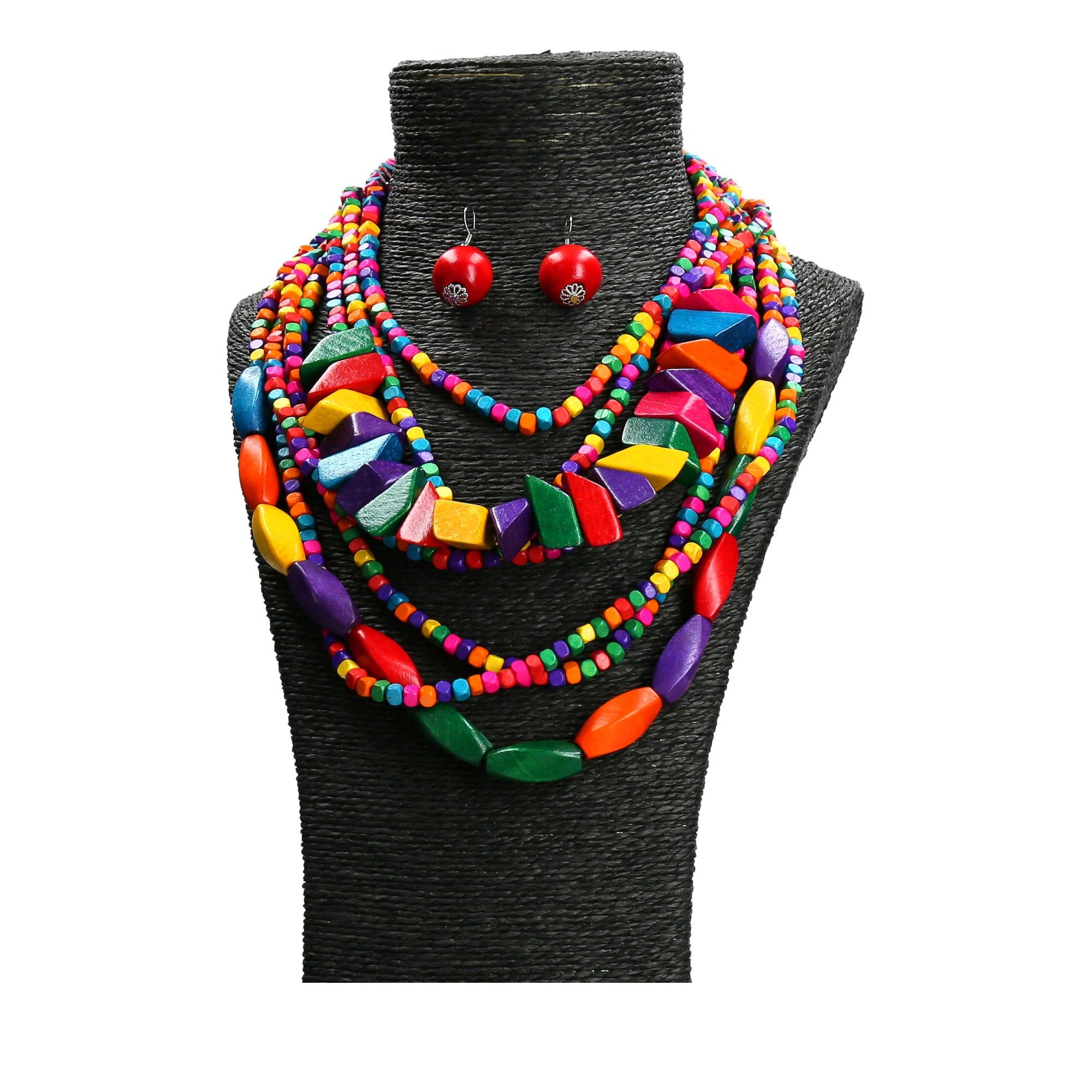 Smykkesæt Cassandra - Multicolour - Halskæde