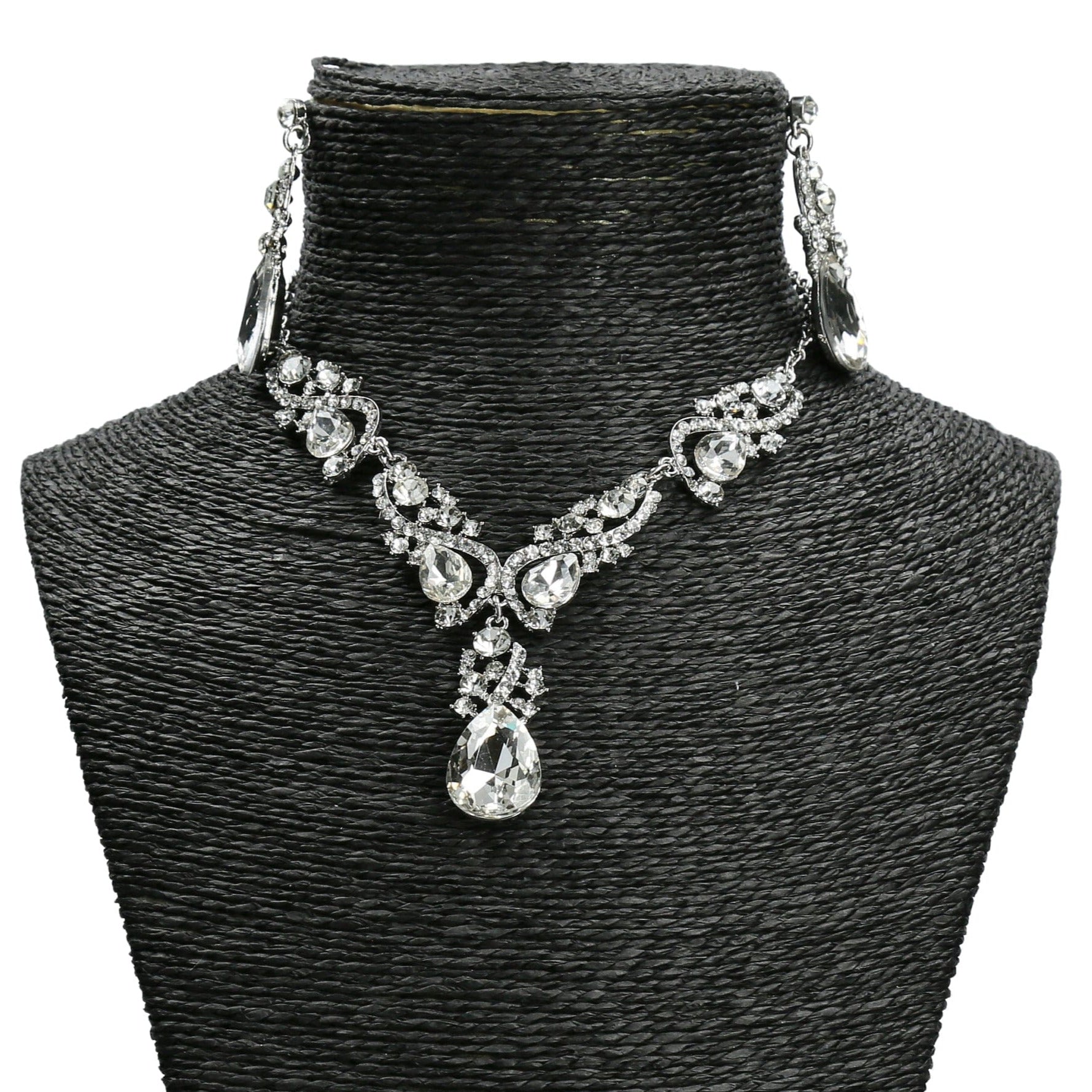 Jewelry set Clotaire - White - Necklace