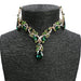 Juwelenset Clotaire - Groen - Halsketting