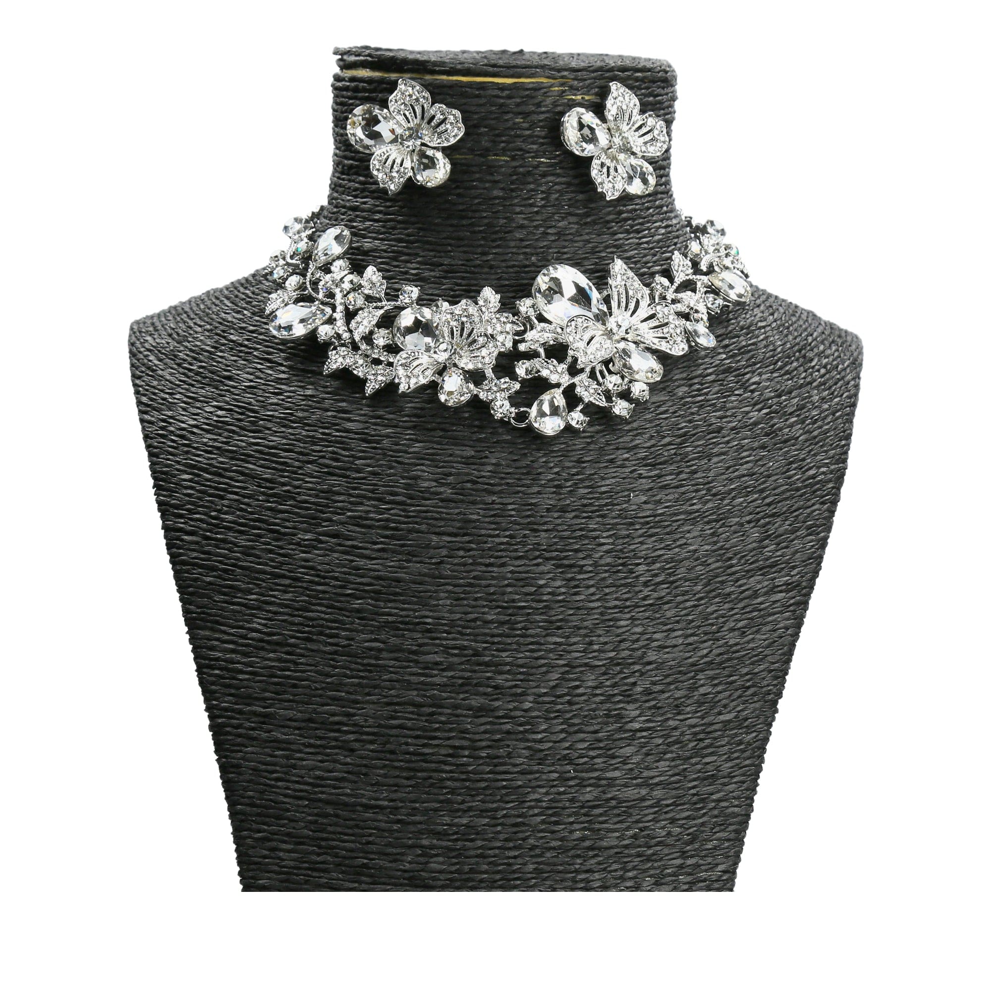 Jewelry set Clovis - Silver - Necklace