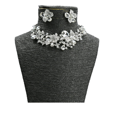 Smyckeset Clovis - Silver - Halsband