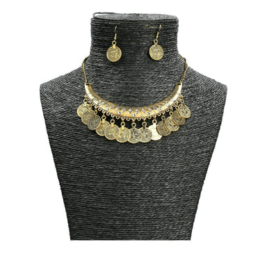 Katarina smyckesset - Guld - Halsband