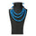 Bijou parure Meredith - Bleu - Collier